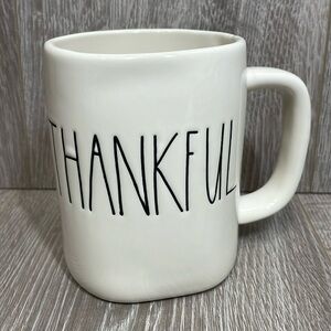 NWT Rae Dunn “THANKFUL” Ceramic Coffee Tea Mug